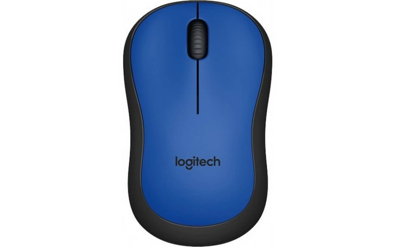 LOGITECH M220 SOURIS SANS FIL, BOUTONS SILENCIEUX BLEU -910-004879