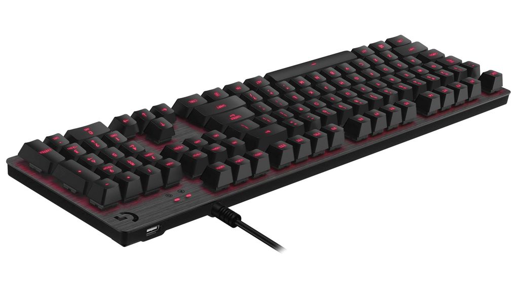 CLAVIER GAMING RETROECLAIRE MECANIQUE -G413- CARBON FRANÇAIS (AZERTY) -920-008305