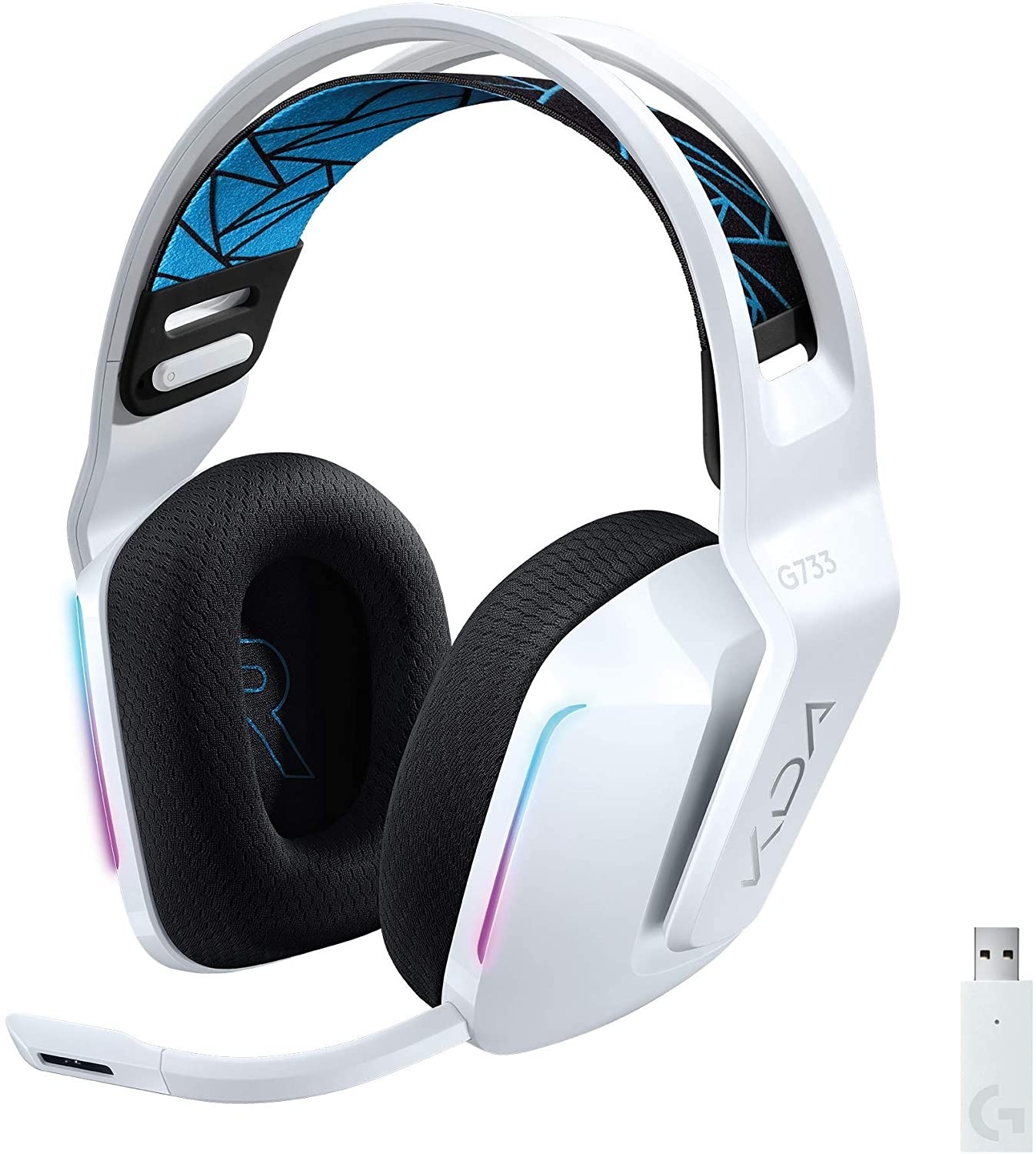 Kabelloses Gaming-Headset mit 7.1 Surround Sound und LIGHTSYNC -SÉRIE G -KDA